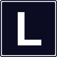 L znak nauka jazdy